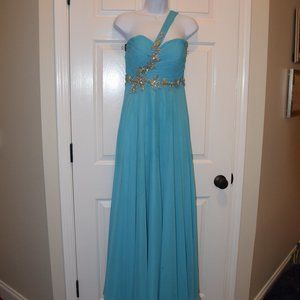One Shoulder Prom Dress